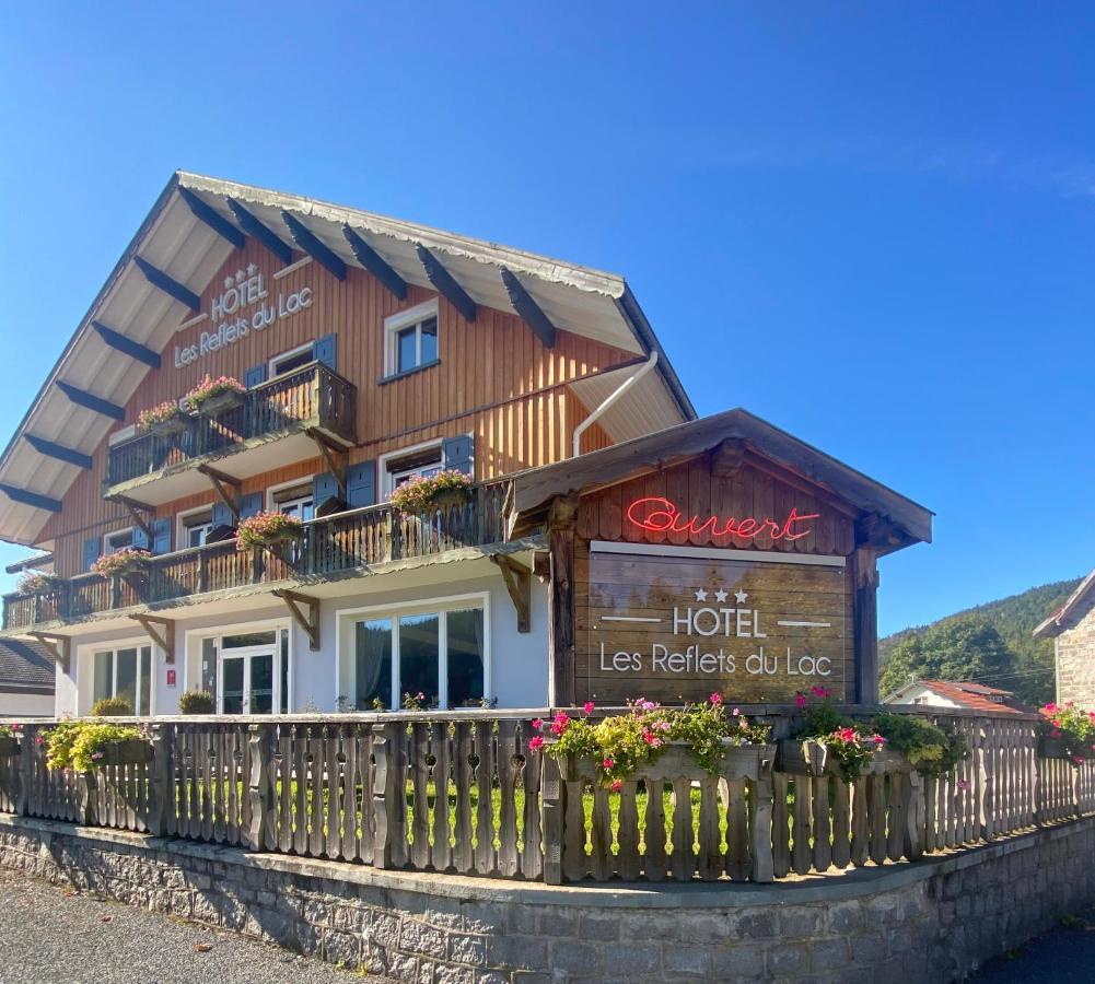 Hotel Les Reflets Du Lac Gérardmer Exterior foto